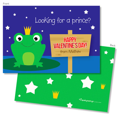 Spark & Spark Valentine's Day Exchange Cards - Are You My Prince?
